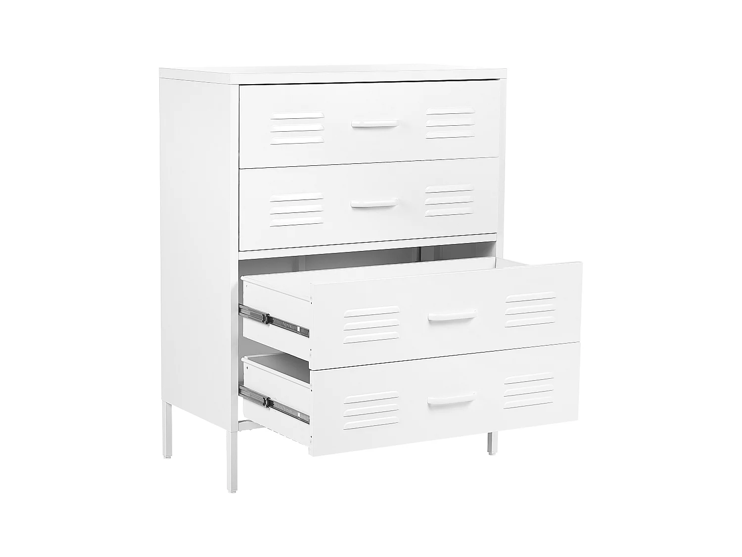 Ladekast ENAGO Metaal Wit