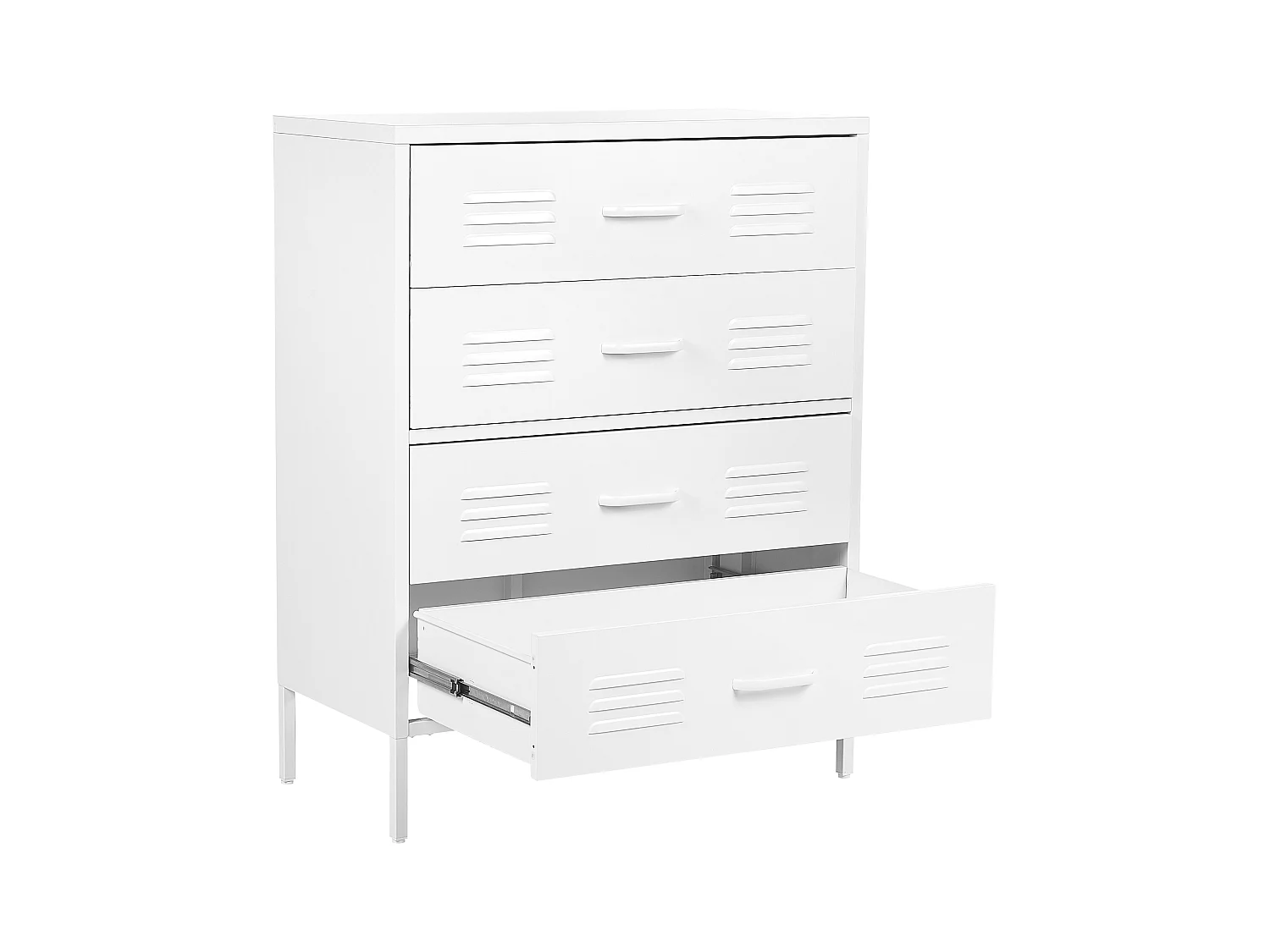 Ladekast ENAGO Metaal Wit