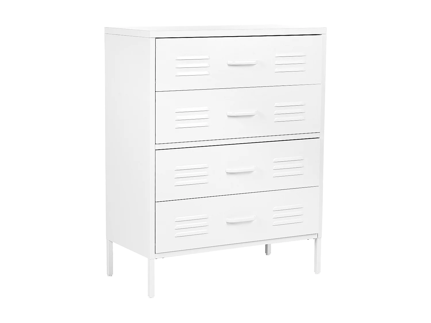 Meuble à tiroirs ENAGO Métal Blanc