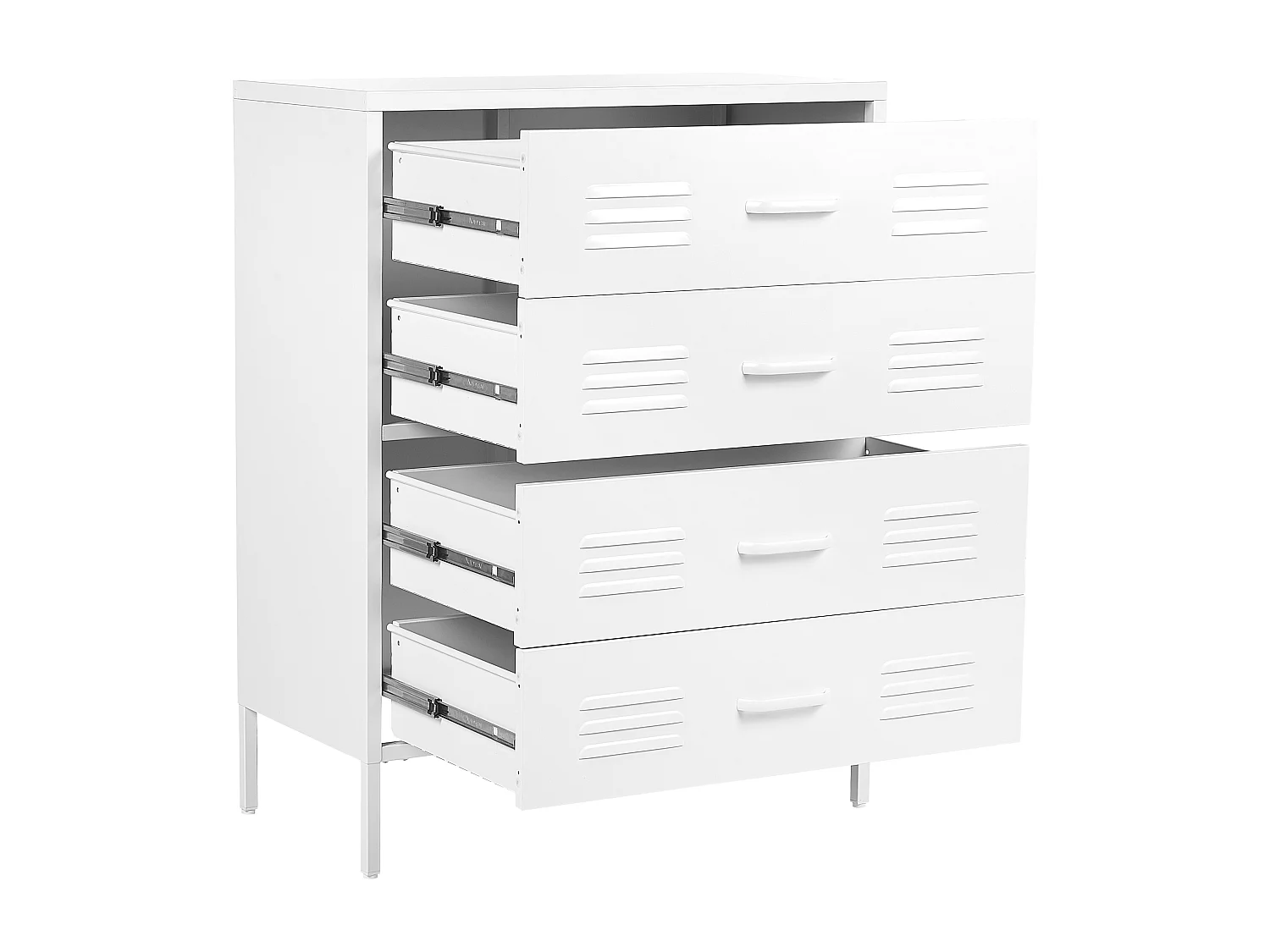 Meuble à tiroirs ENAGO Métal Blanc