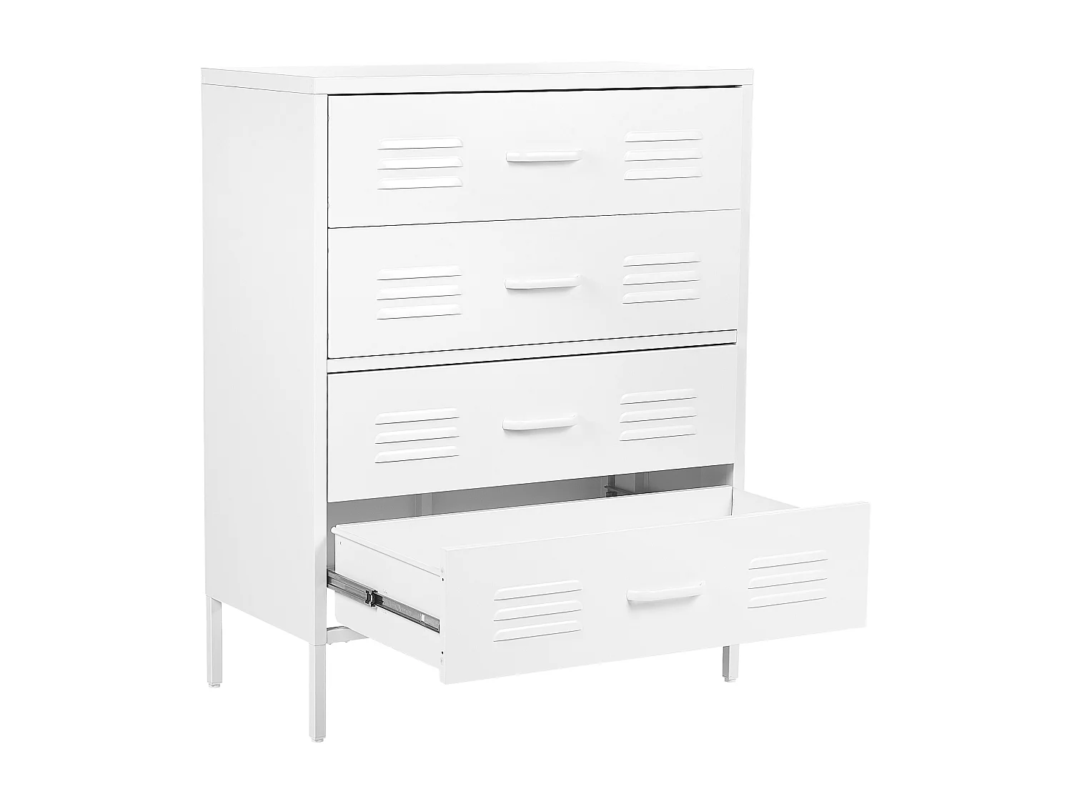 Cómoda ENAGO Metal Branco