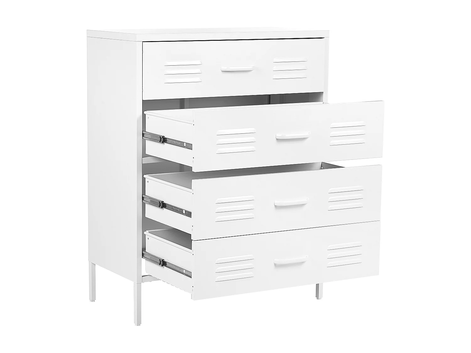 Cómoda ENAGO Metal Branco