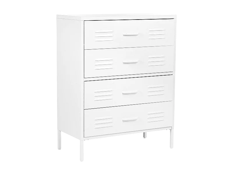 Meuble à tiroirs ENAGO Métal Blanc