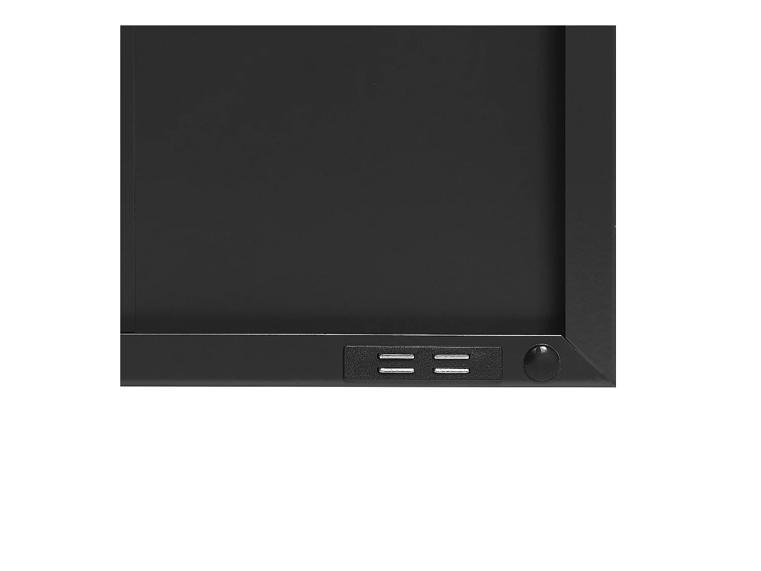 Meuble de rangement VARNA Métal Noir