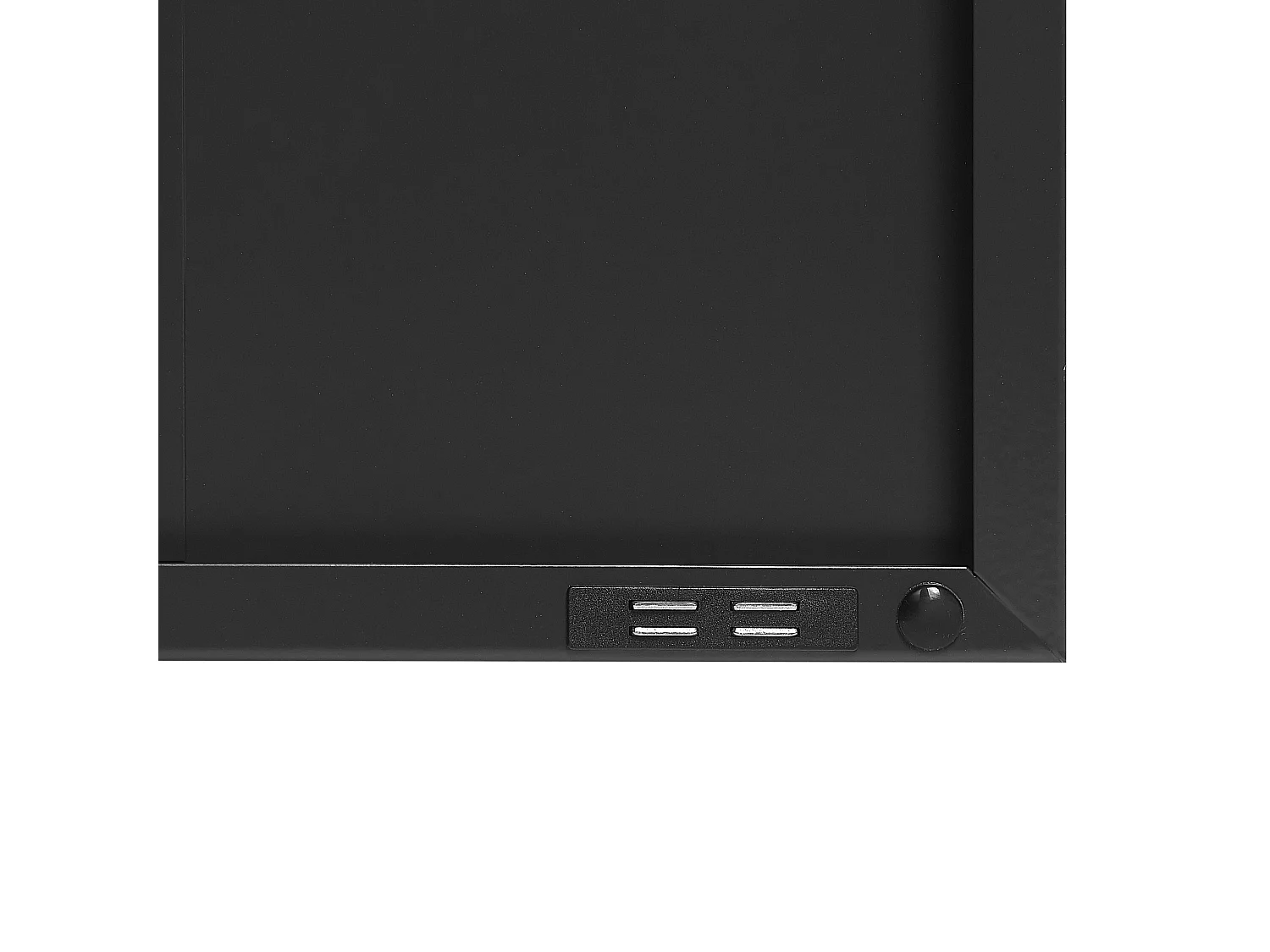 Meuble de rangement VARNA Métal Noir