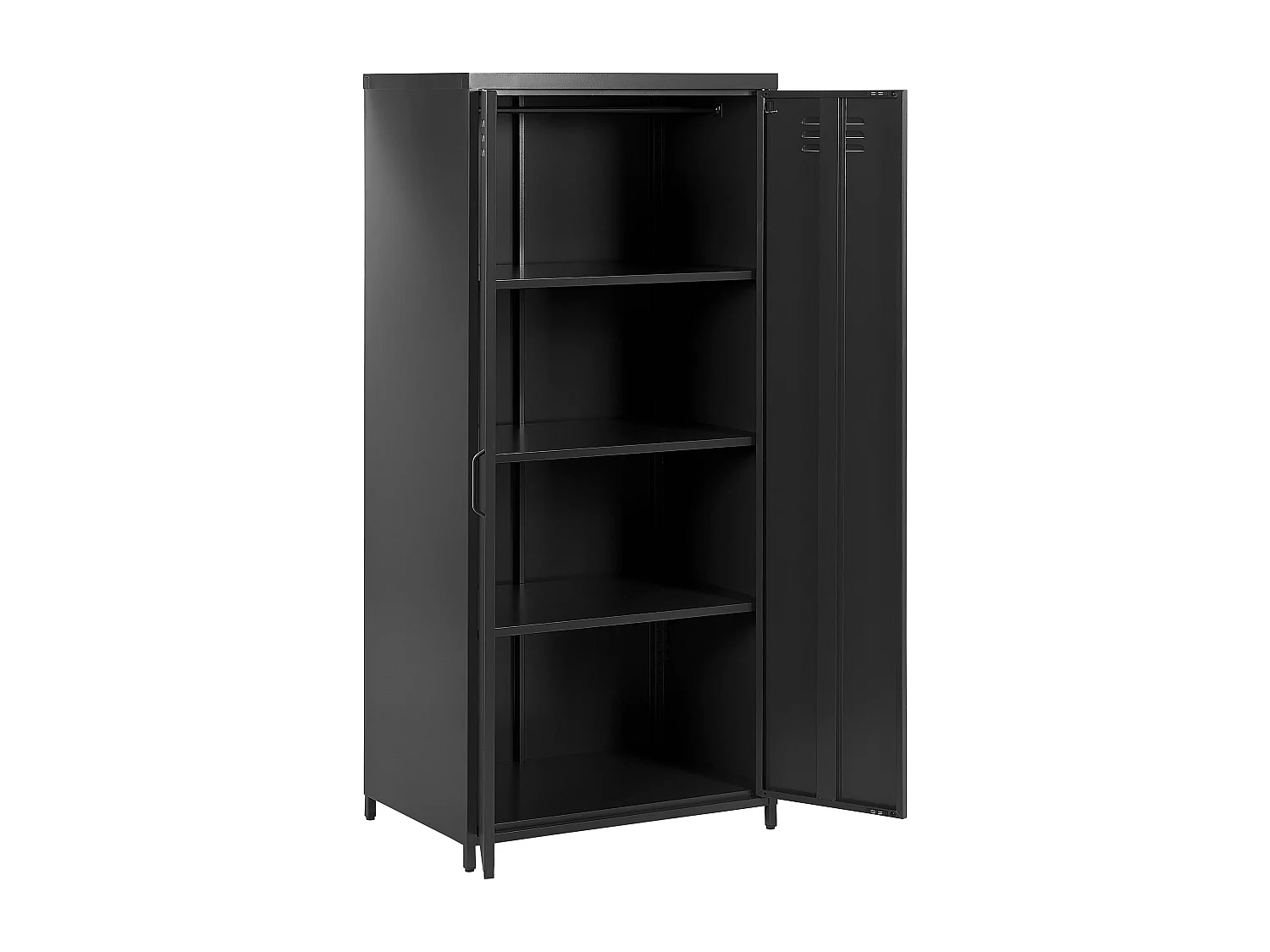 Büroschrank VARNA Metall Schwarz