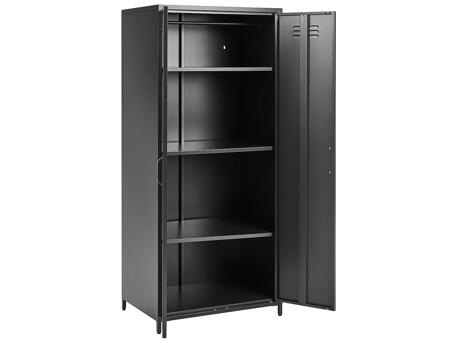 Meuble de rangement VARNA Métal Noir