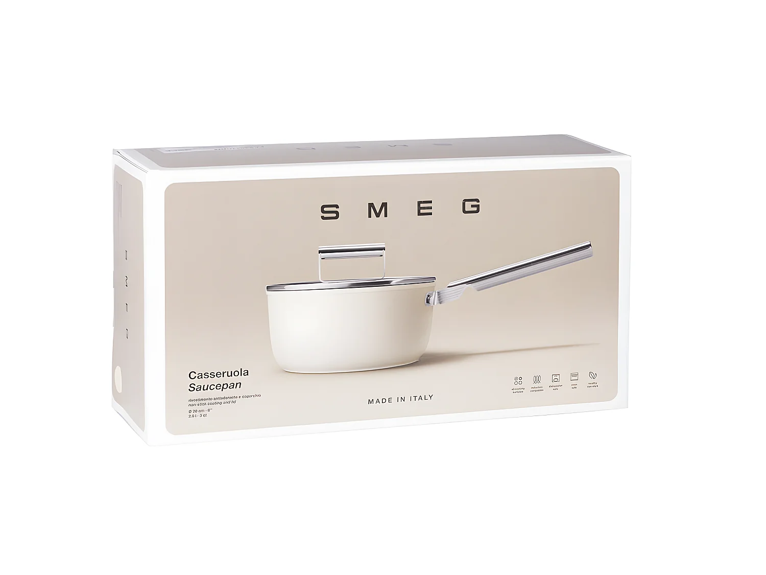 Casserole années 50 20 cm Rouge