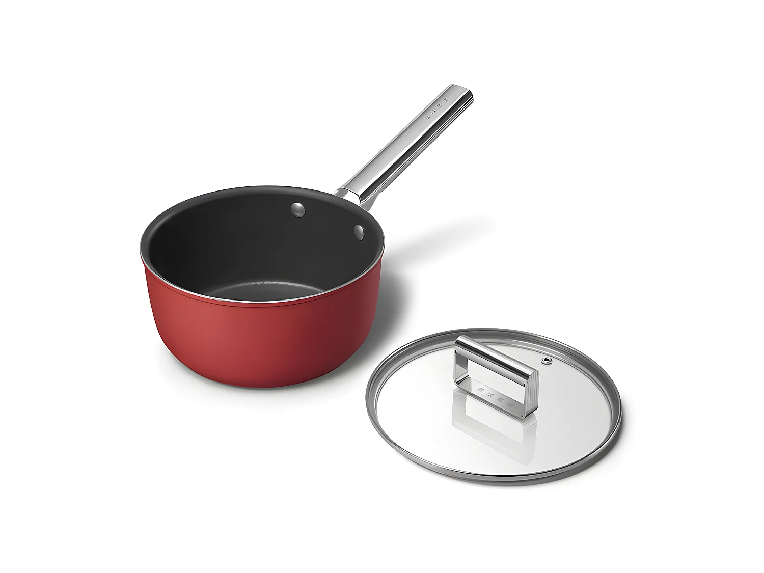 Casserole années 50 20 cm Rouge