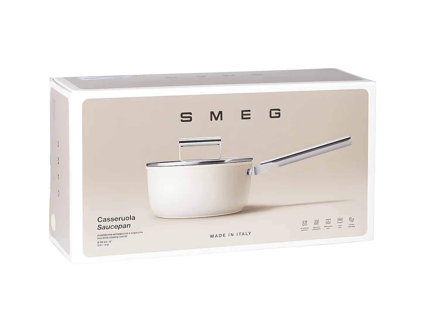 Casserole années 50 20 cm Rouge