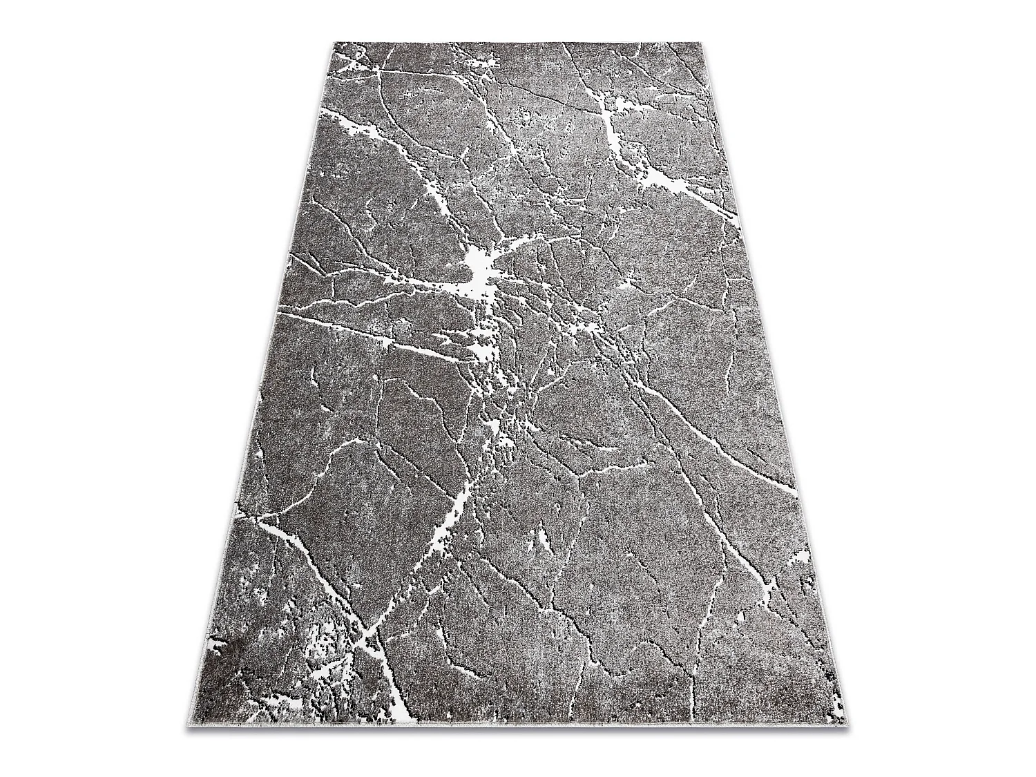 Tapijt MATEO 8036/644 Modern marmer - structureel grijs 200x290 cm