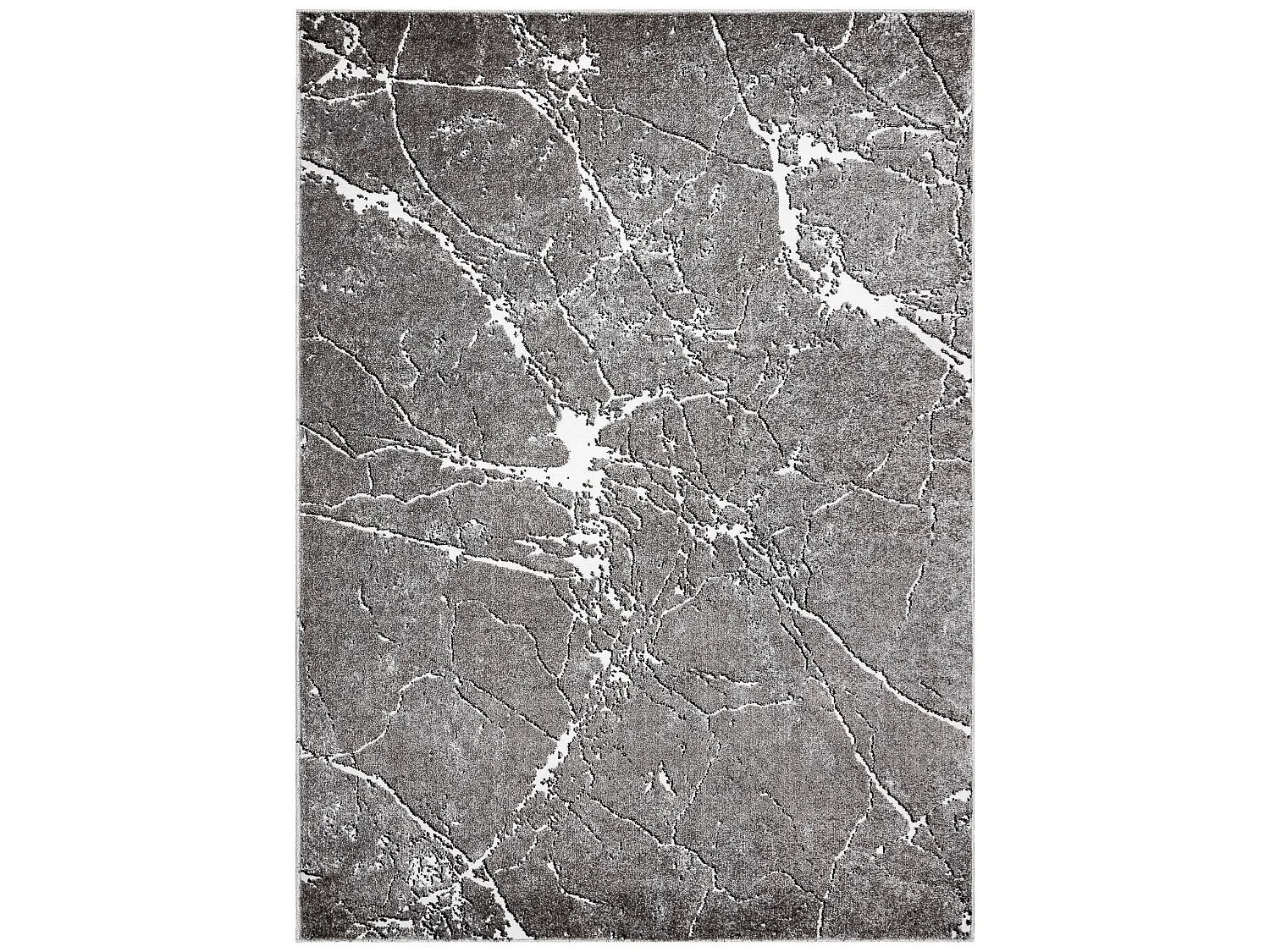 Tapijt MATEO 8036/644 Modern marmer - structureel grijs 200x290 cm