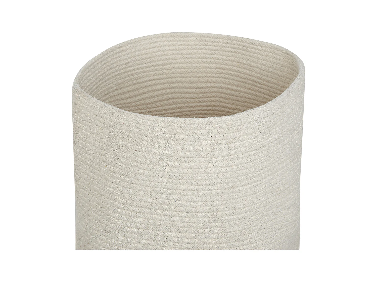 Set di 2 cestini SILOPI Cotone Bianco sporco