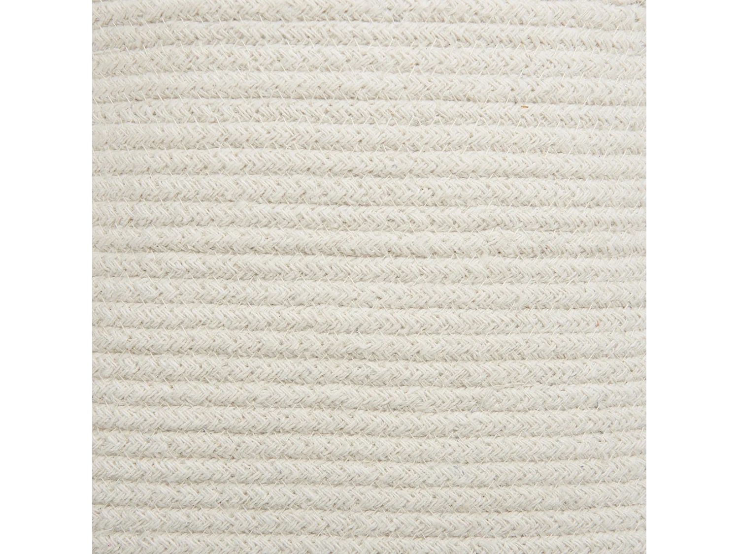 Set di 2 cestini SILOPI Cotone Bianco sporco