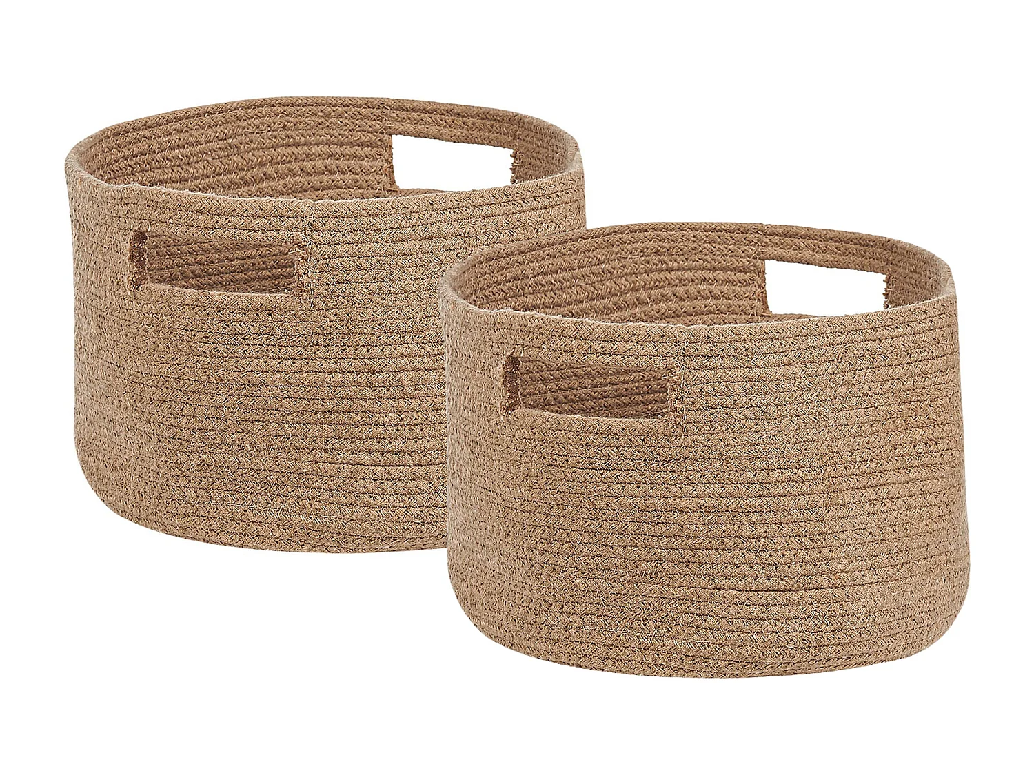 Lot de 2 paniers CHINIOT Coton Naturel
