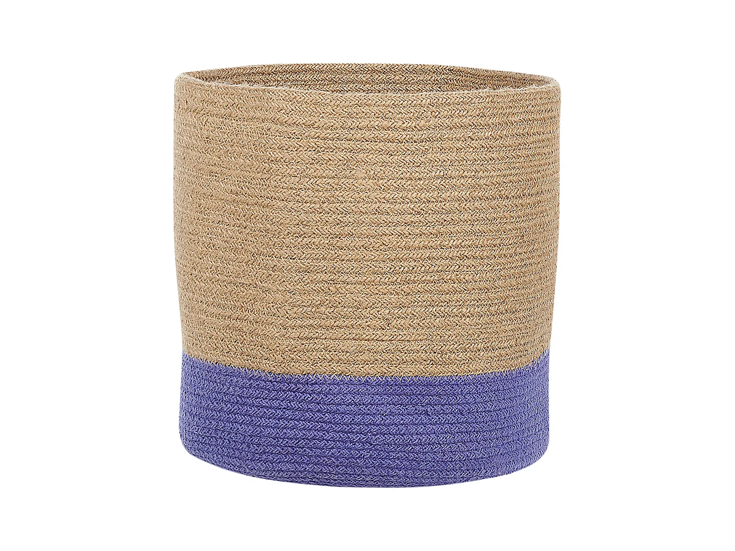 Lot de 2 paniers BULANIK Jute Violet