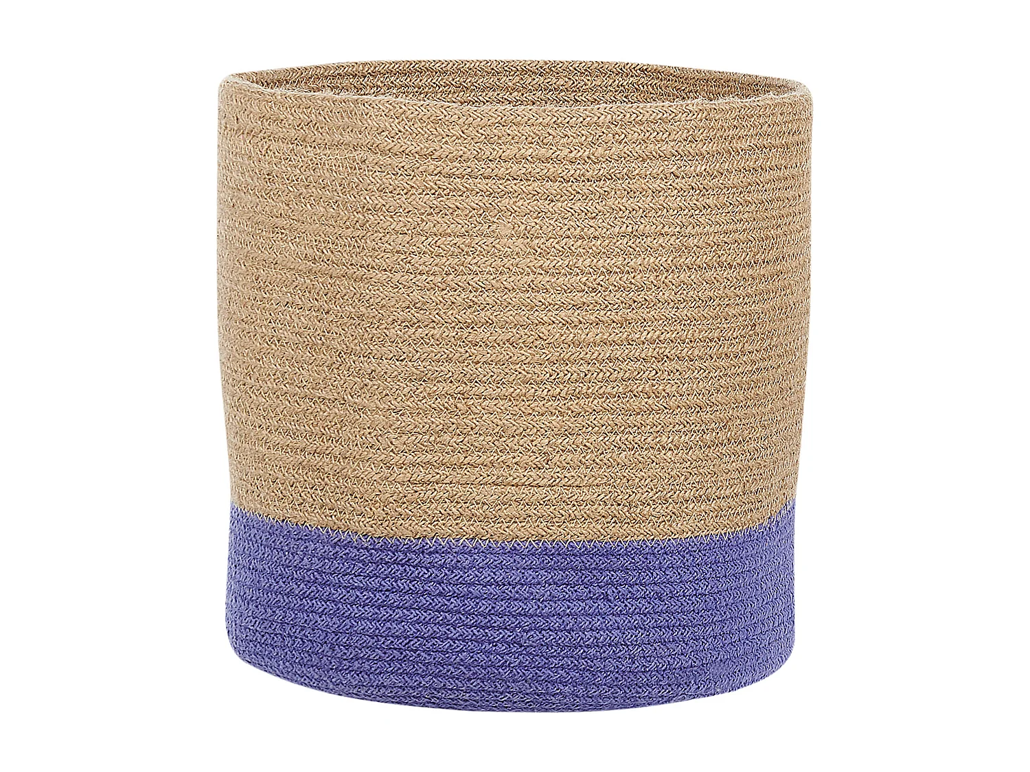 Lot de 2 paniers BULANIK Jute Violet