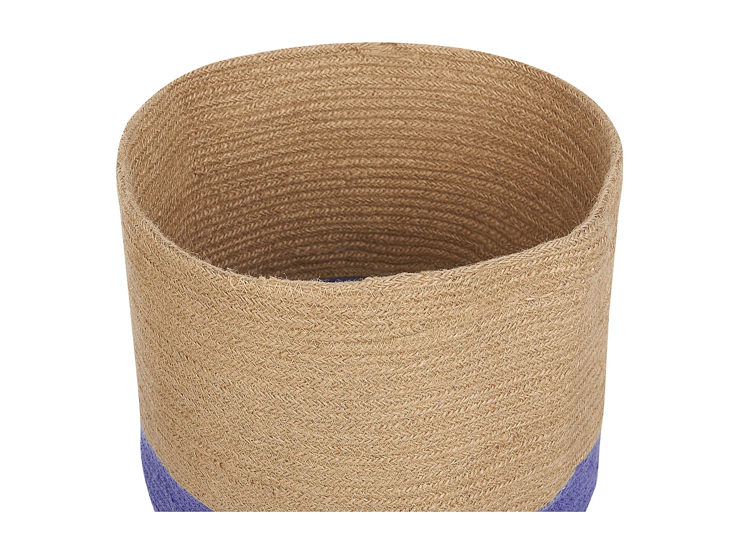 Set van 2 manden BULANIK Jute Paars