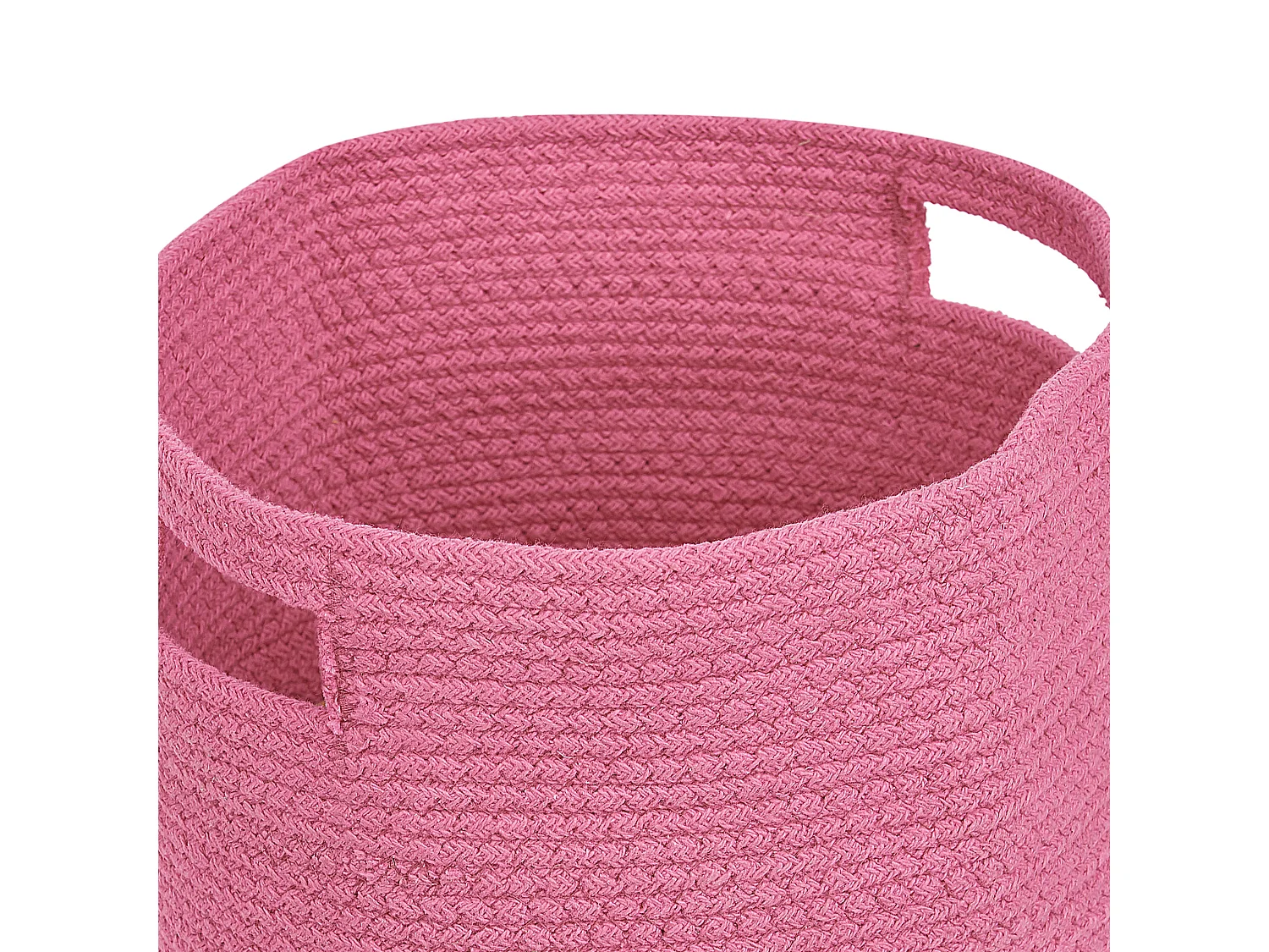 Lot de 2 paniers CHINIOT Coton Rose fushia