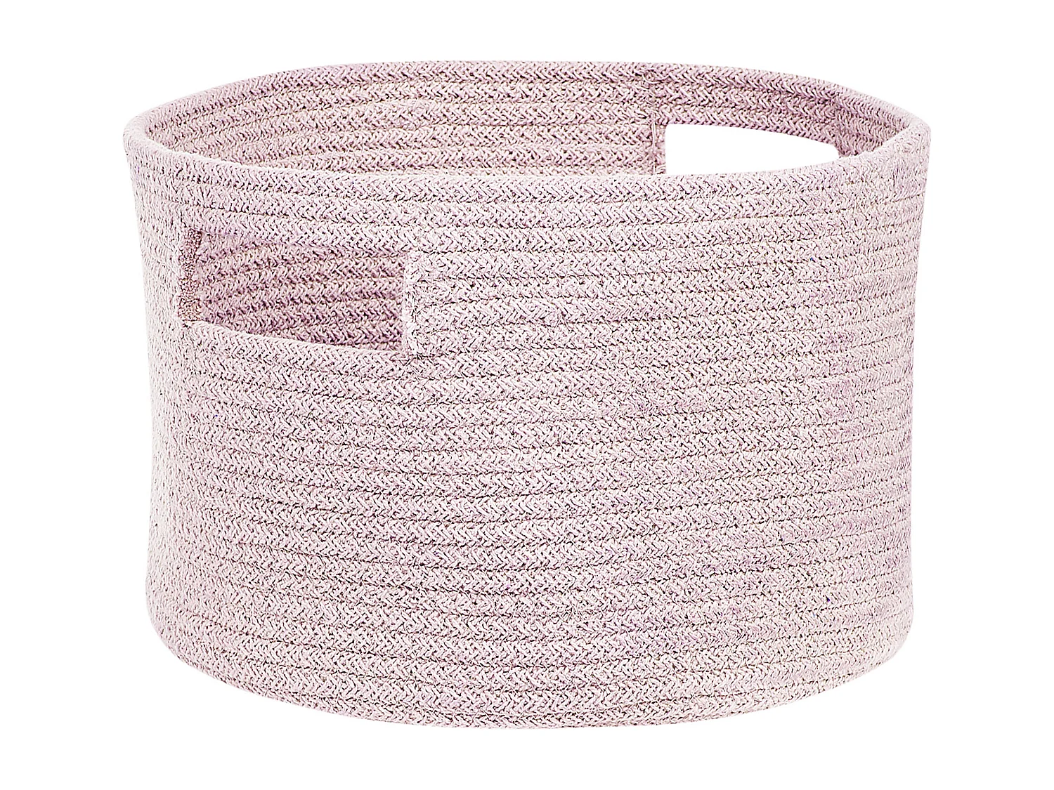 Lot de 2 paniers CHINIOT Coton Rose pastel