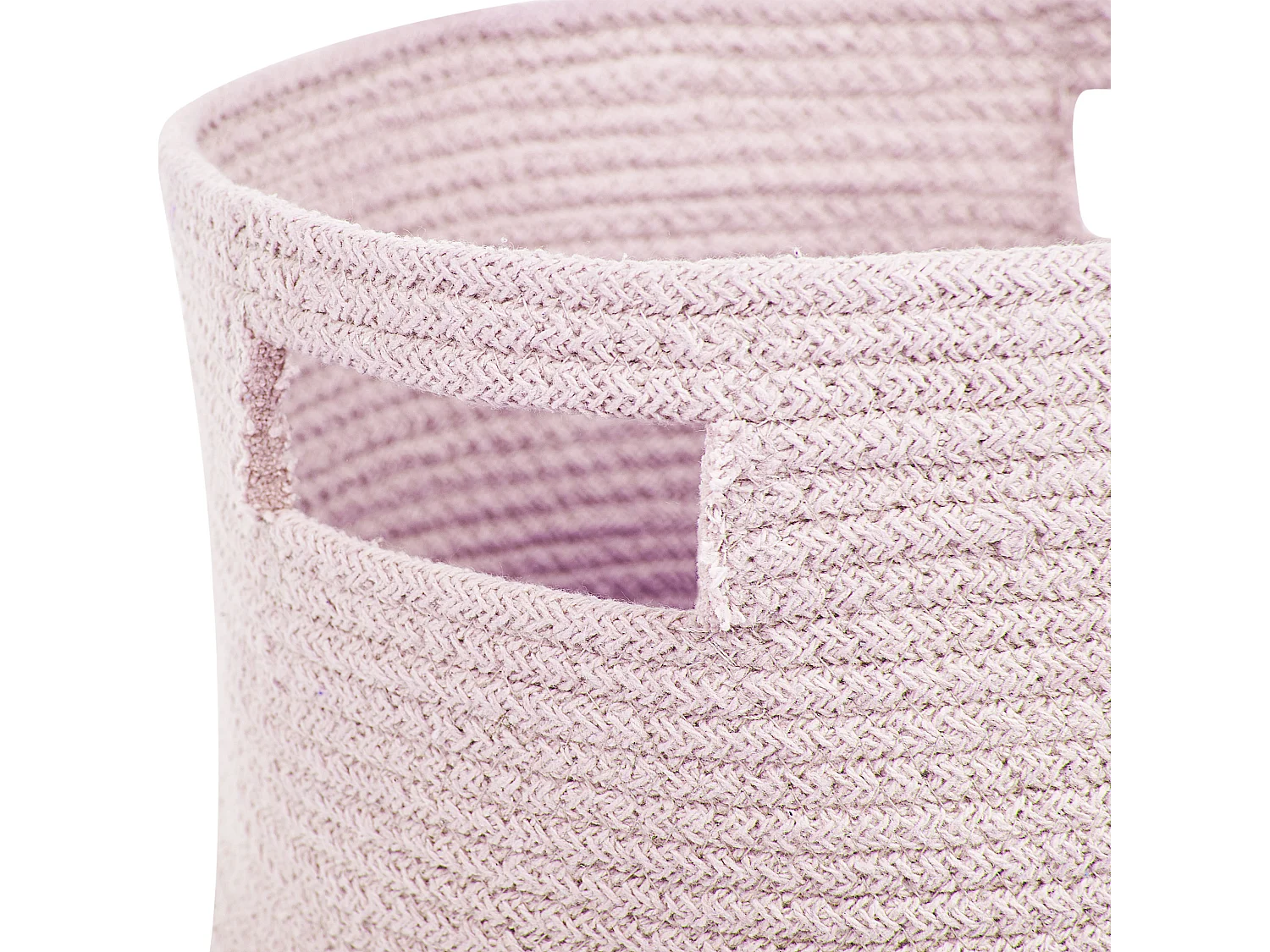 Lot de 2 paniers CHINIOT Coton Rose pastel
