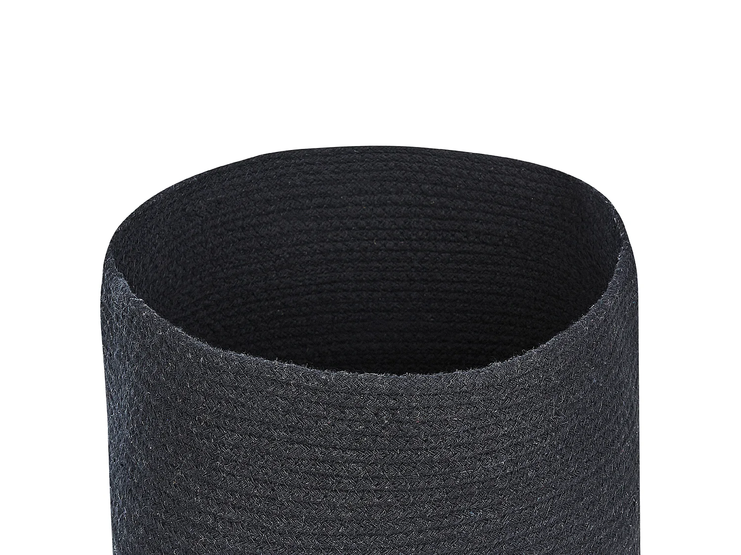 Set of 2 Baskets SILOPI Cotton Black