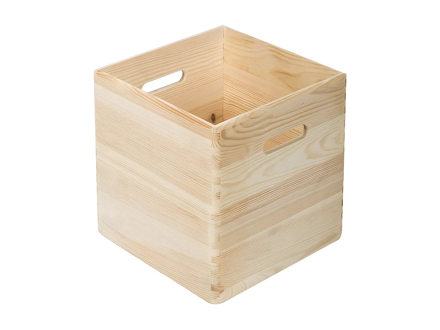 Cube en pin massif - L30 x H30 cm