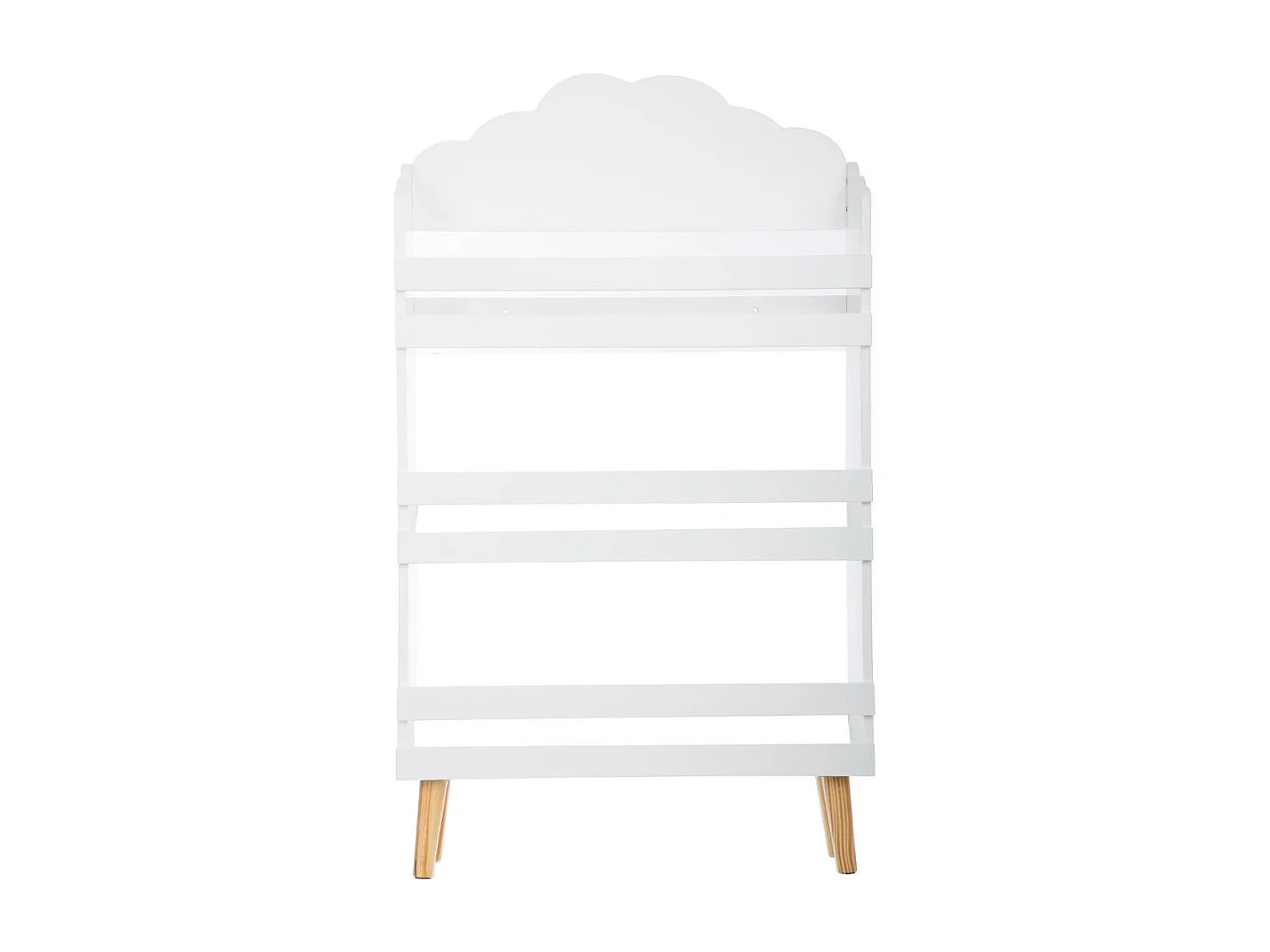 Bibliothèque Enfant Nuage blanc 3 étagères