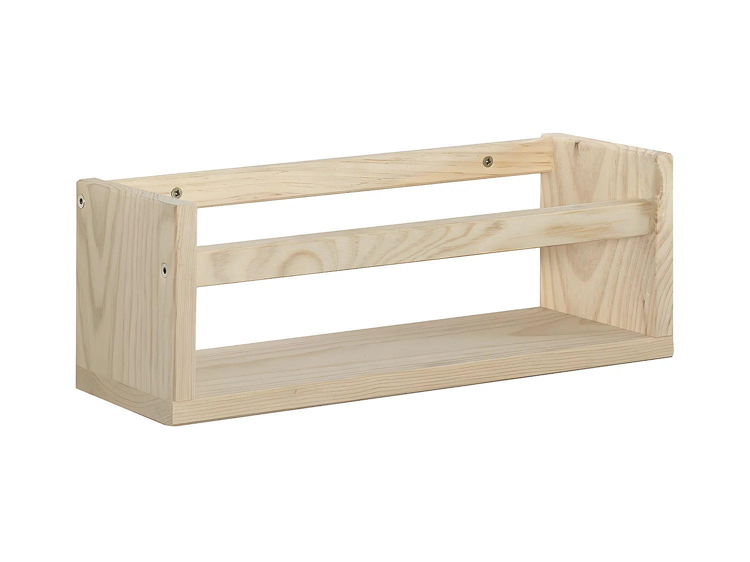 Etagère murale en pin massif - L40 x H15 cm