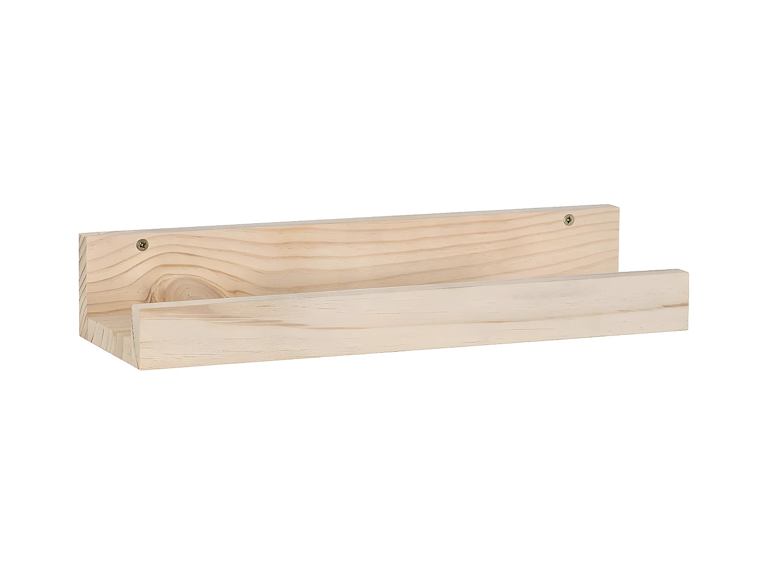 Etagère murale en pin massif - L40 x H7 cm
