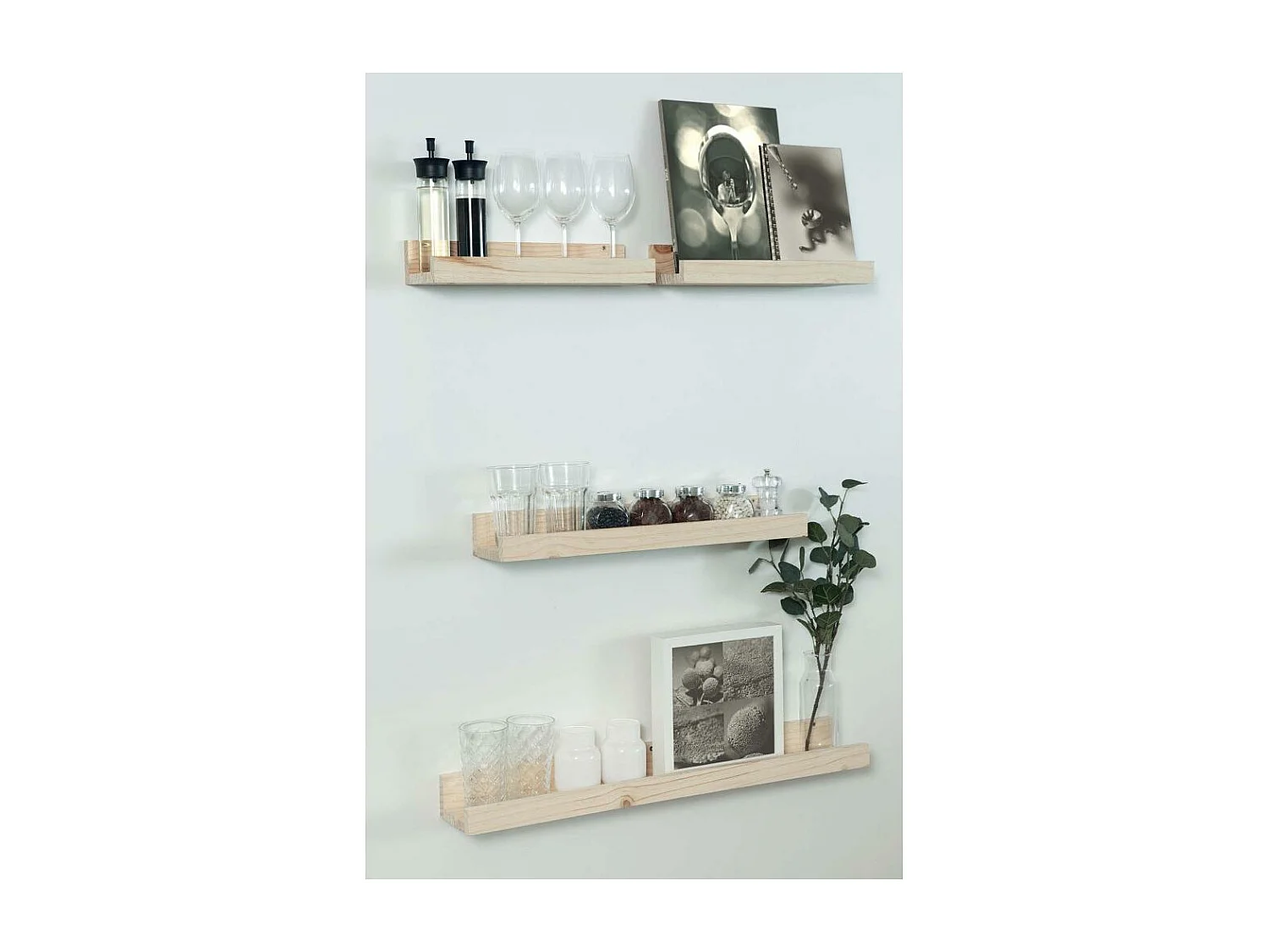 Estantería de pino Kit Line 60 cm