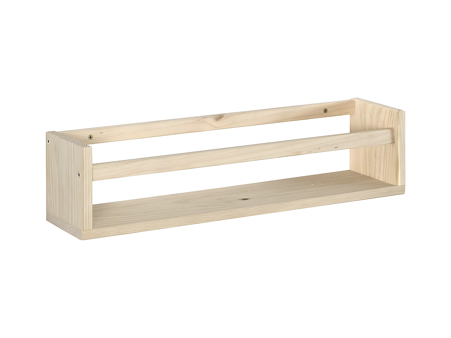 Etagère murale en pin massif - L60 x H15 cm