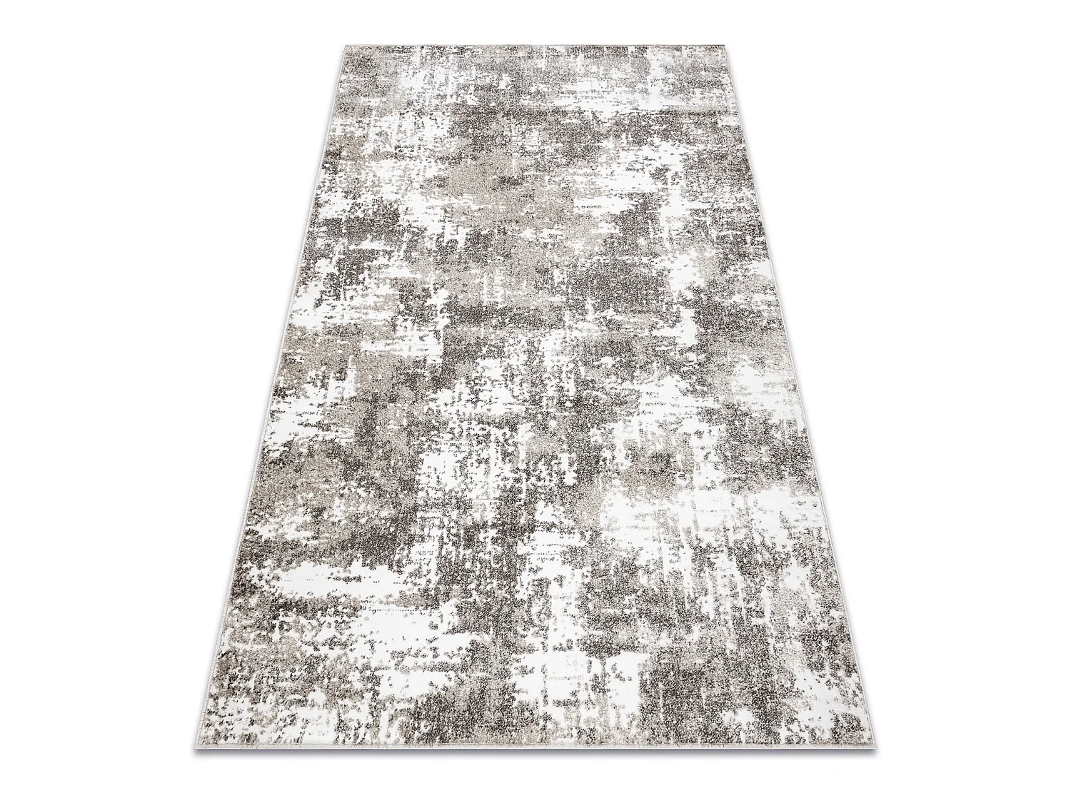 Teppich MATEO 8038/944 Modern vintage - Strukturell grau / beige 160x220 cm