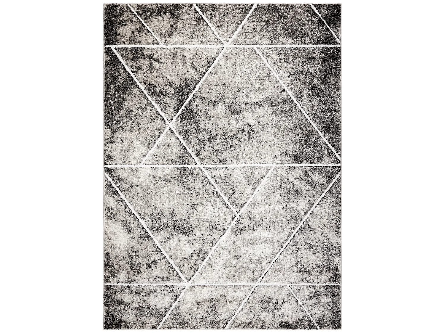 Tapijt MATEO 8031/644 Modern, geometrisch, driehoeken - structureel gr 120x170 cm