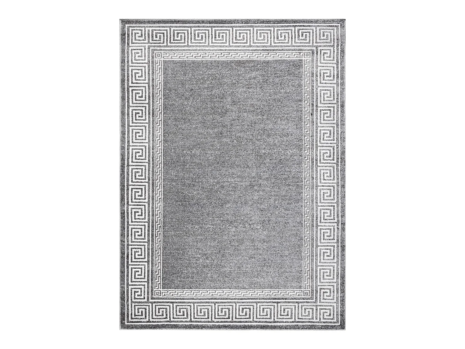 Tapijt MATEO 8033/644 Modern grieks, kader - structureel grijs 120x170 cm
