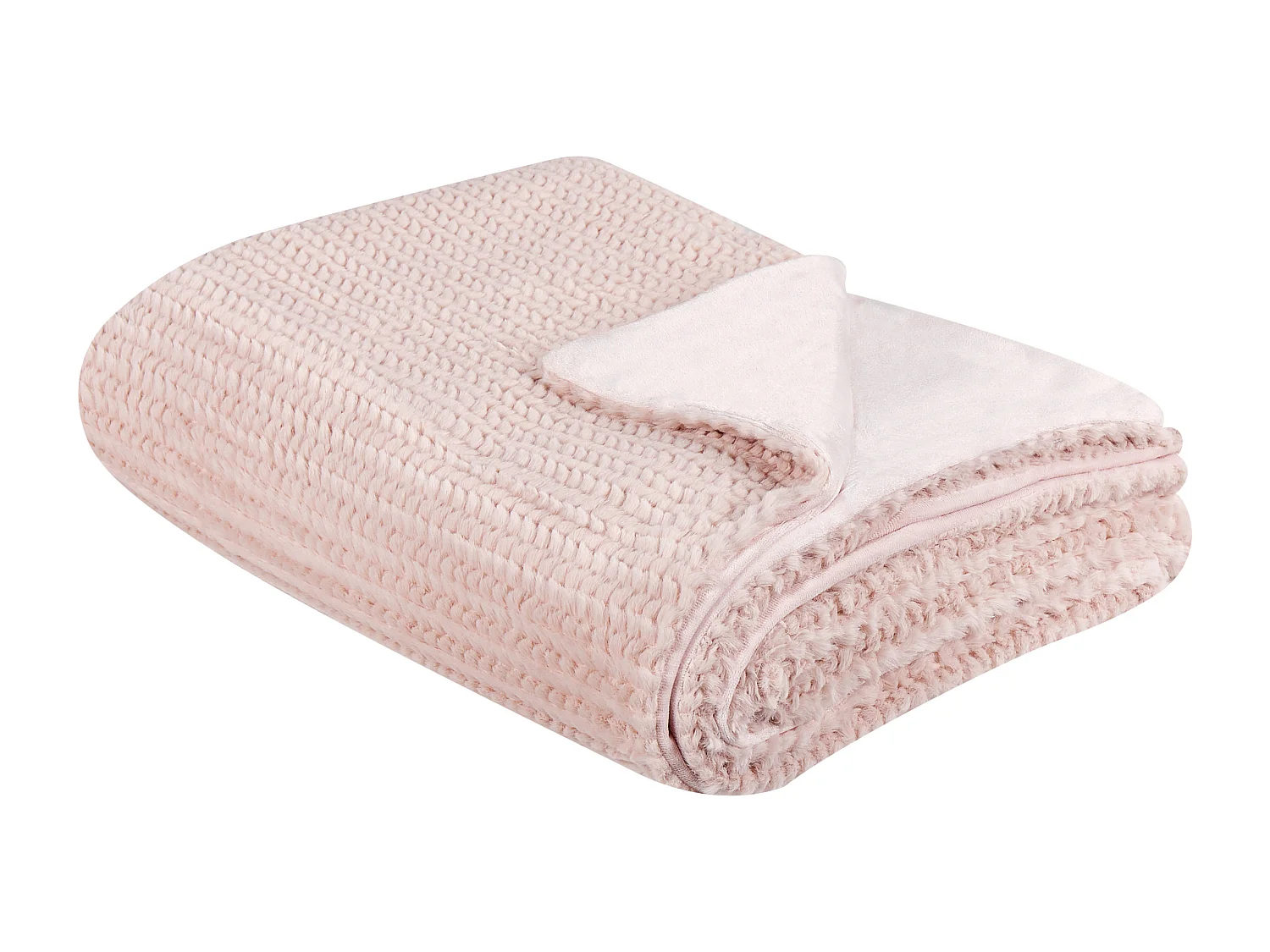 Coperta BJAS 150 x 200 cm Rosa pastello