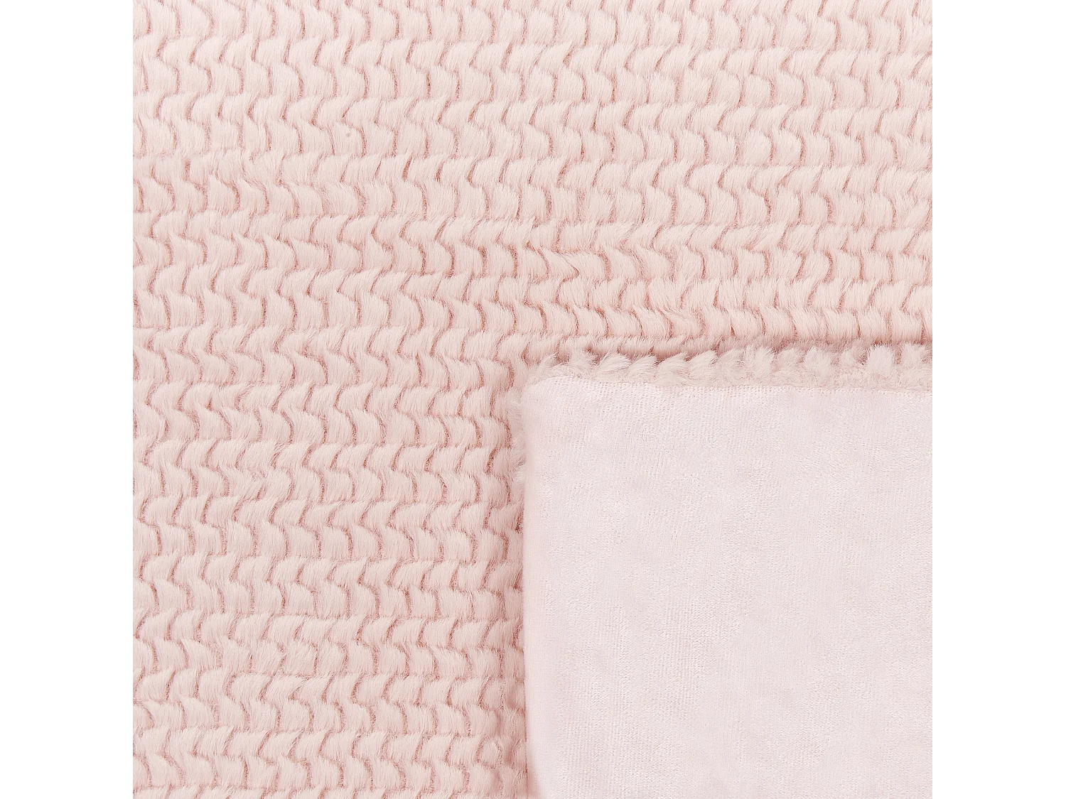 Coperta BJAS 150 x 200 cm Rosa pastello