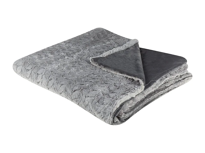 Couverture SARASWATI 200 x 220 cm Gris clair