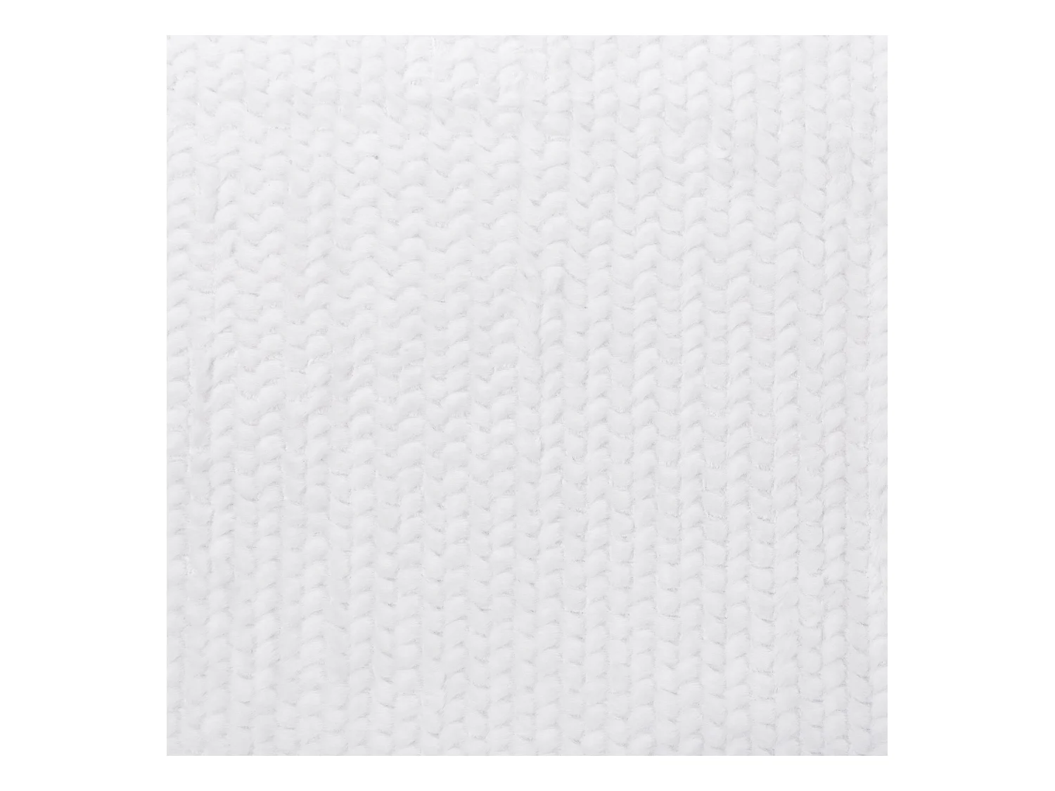 Decke Polyester weiß 200 x 220 cm Wohndecke Überwurf Modern Bjas