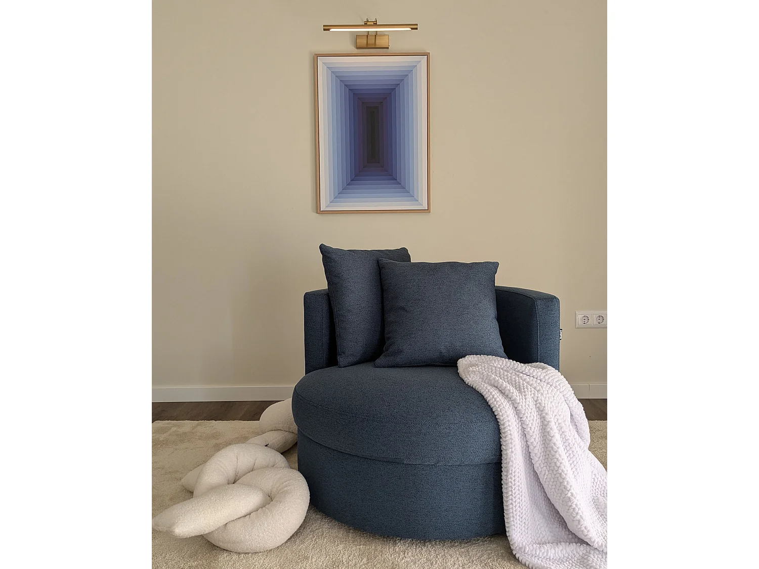 Couverture BJAS 200 x 220 cm Blanc