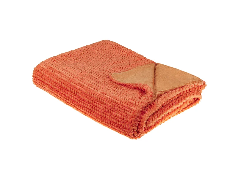 Koc BJAS 150 x 200 cm Pomarańczowy