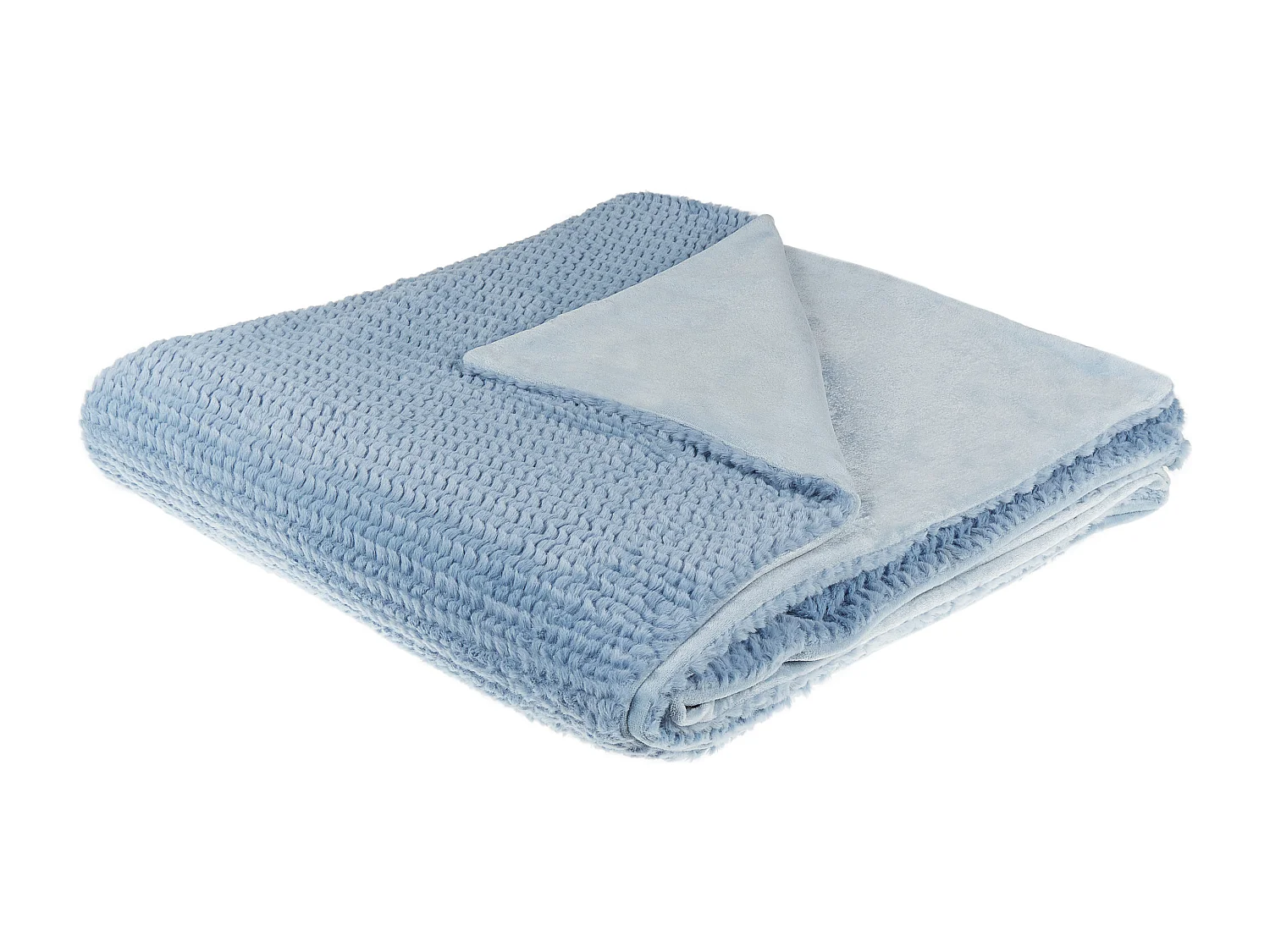 Manta BJAS 200 x 220 cm Azul