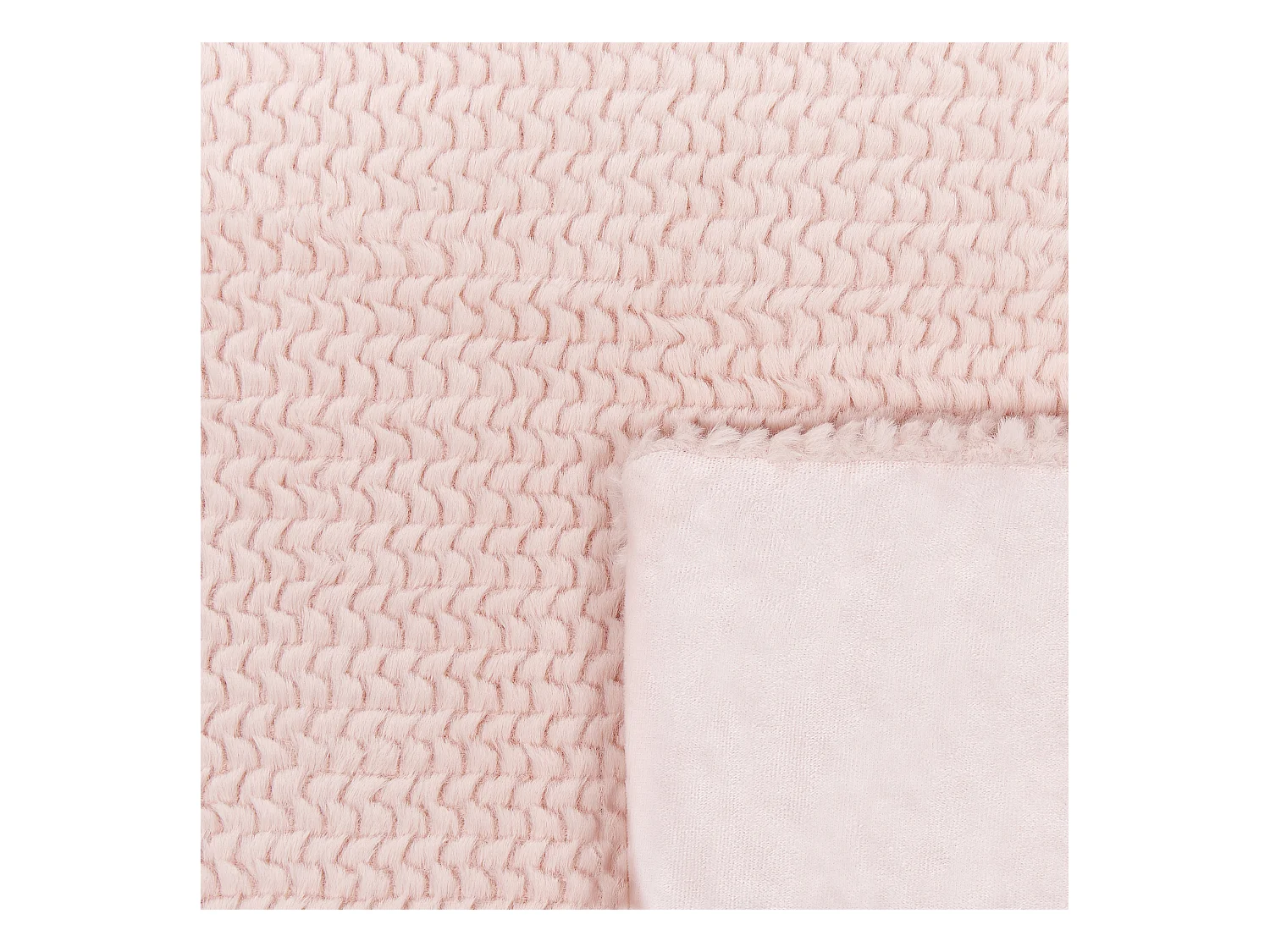 Couverture BJAS 200 x 220 cm Rose pastel