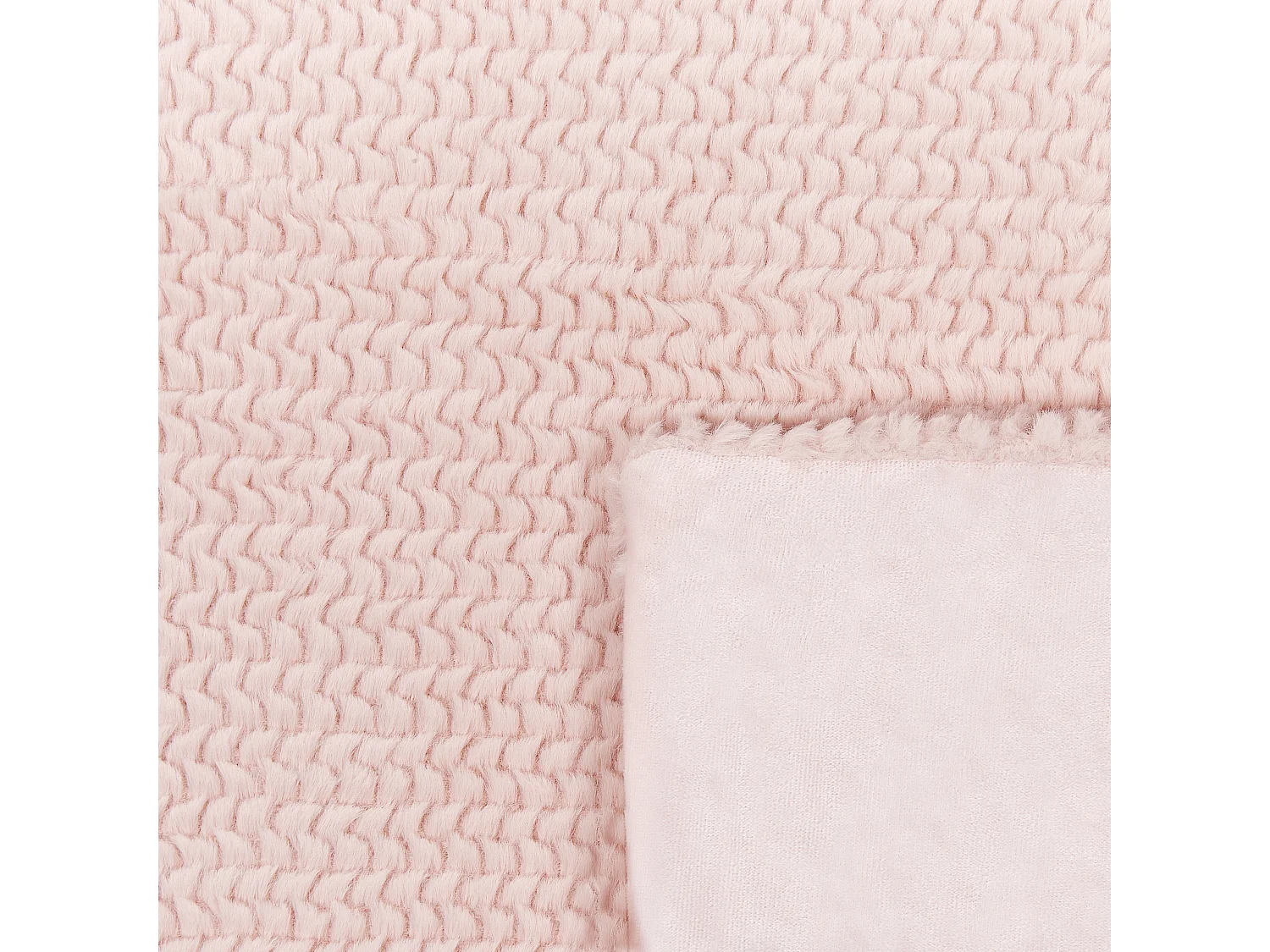 Couverture BJAS 200 x 220 cm Rose pastel