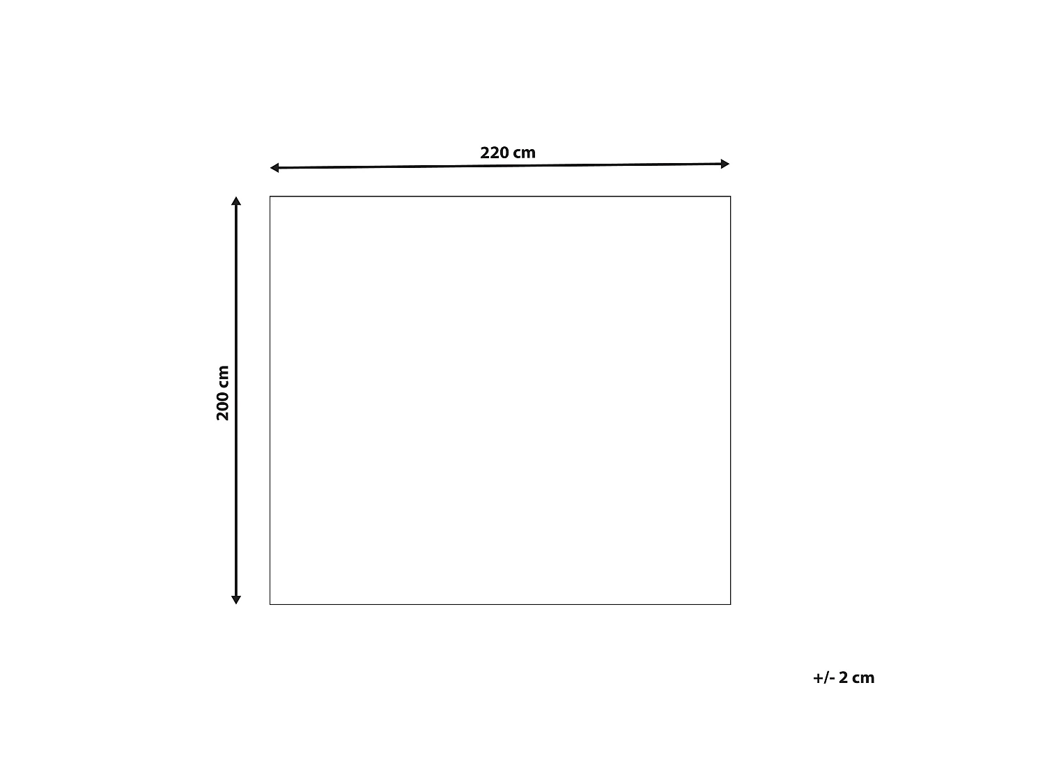 Koc BJAS 200 x 220 cm Pomarańczowy