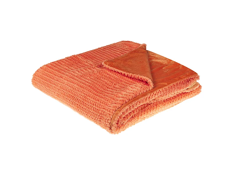 Koc BJAS 200 x 220 cm Pomarańczowy