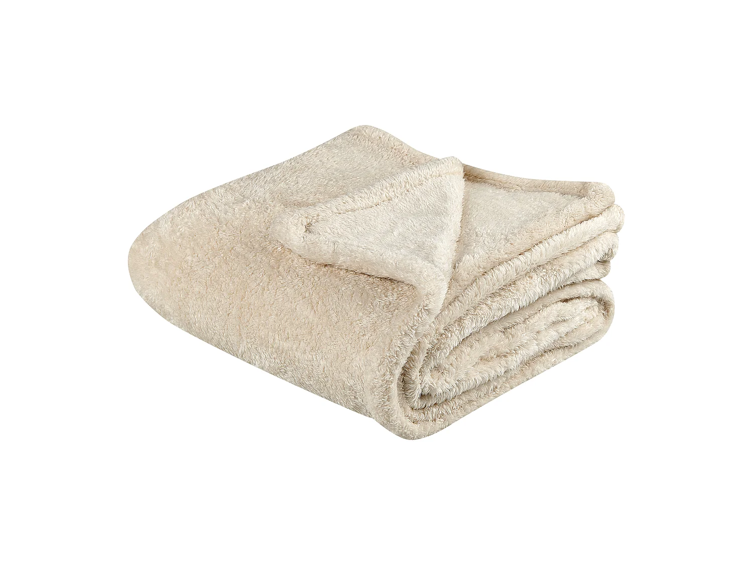 Couverture NAMDU 125 x 150 cm Beige clair