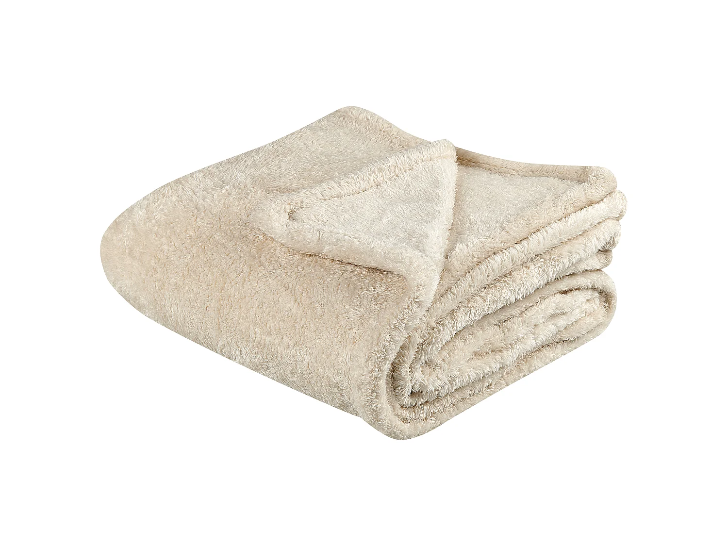 Coperta NAMDU 125 x 150 cm Beige chiaro