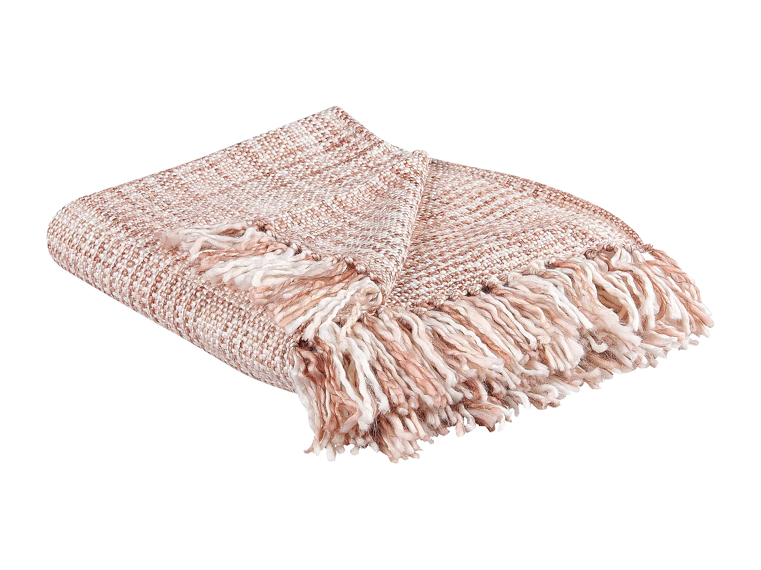 Plaid DEURALI Stof 125 x 150 cm Bruin