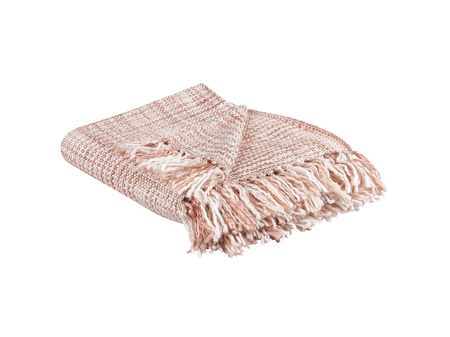 Plaid DEURALI Stof 125 x 150 cm Bruin